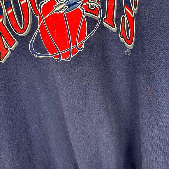 Houston Rockets 90s NBA Starter XL Heavyweight Crewneck - Picture 5 of 6
